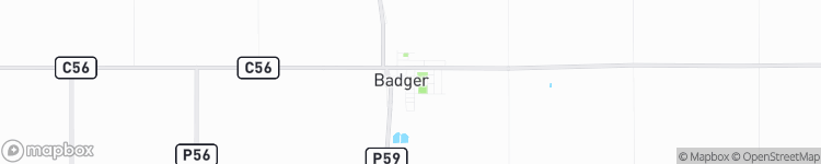Badger - map