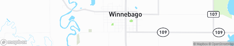 Winnebago - map