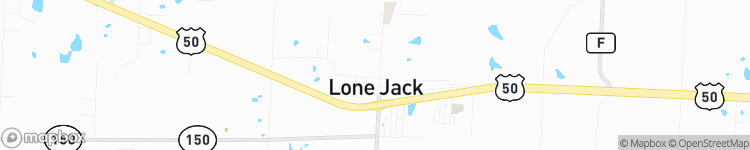 Lone Jack - map
