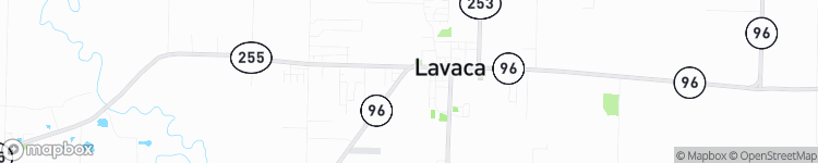 Lavaca - map