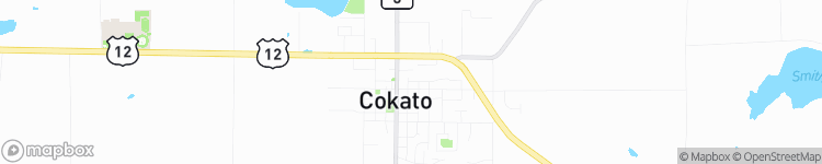 Cokato - map
