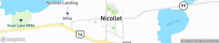 Nicollet - map