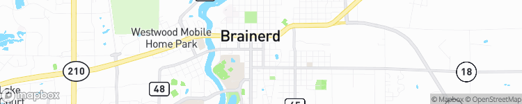 Brainerd - map