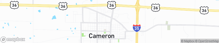 Cameron - map