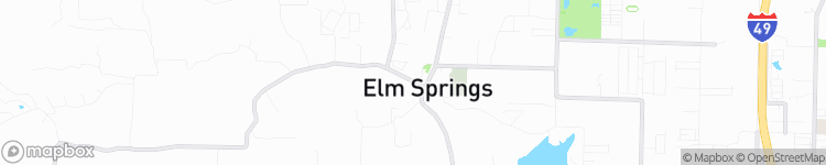 Elm Springs - map