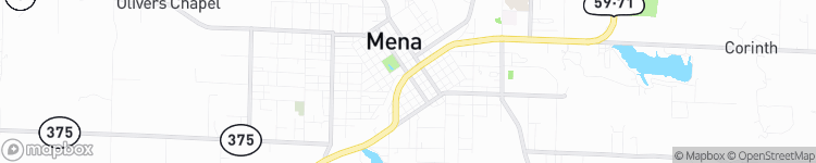 Mena - map