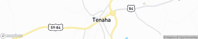 Tenaha - map