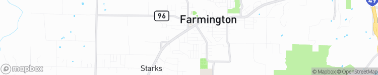 Farmington - map