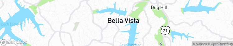 Bella Vista - map