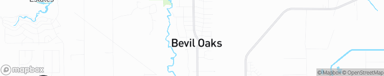 Bevil Oaks - map
