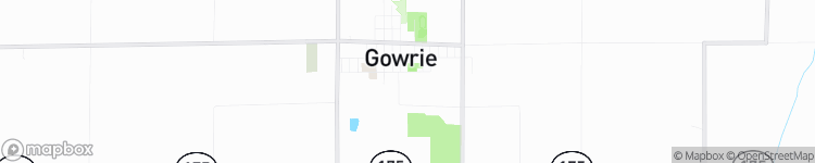 Gowrie - map
