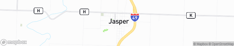 Jasper - map