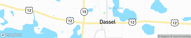 Dassel - map