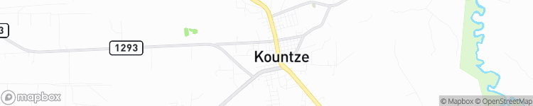 Kountze - map