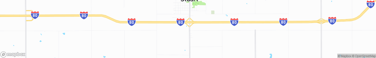 Stuart 66 Truck Stop (Phillips) - map