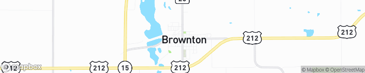 Brownton - map