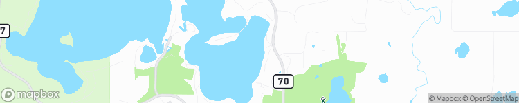 East Gull Lake - map