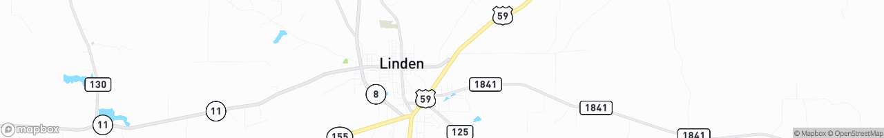 Linden Fuel Center - map