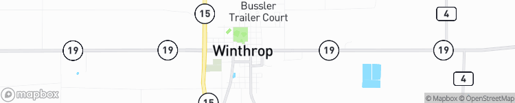 Winthrop - map