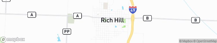 Rich Hill - map