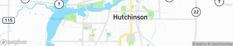 Hutchinson - map