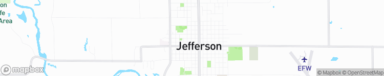 Jefferson - map