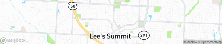 Lees Summit - map