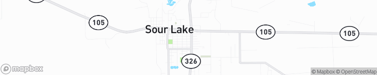 Sour Lake - map