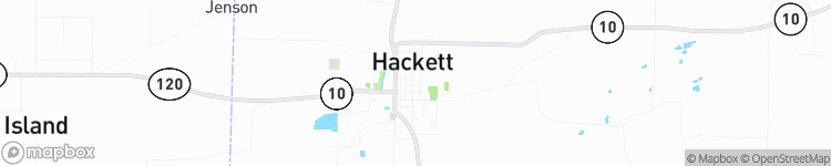 Hackett - map