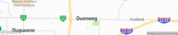 Duenweg - map
