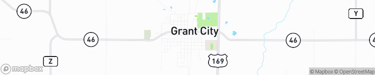 Grant City - map