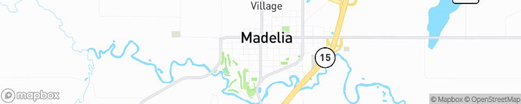 Madelia - map