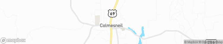 Colmesneil - map