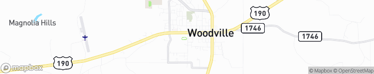 Woodville - map