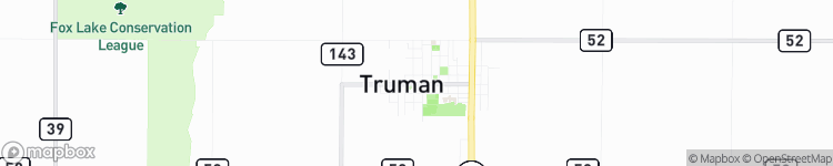 Truman - map