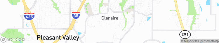 Glenaire - map