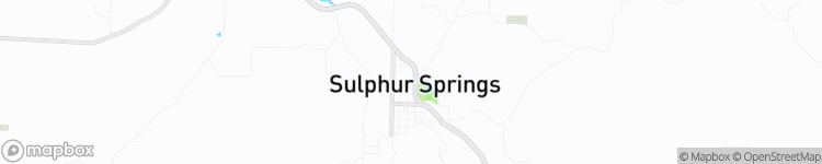 Sulphur Springs - map