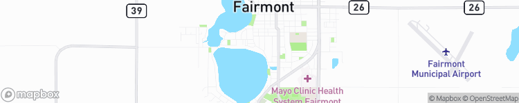 Fairmont - map