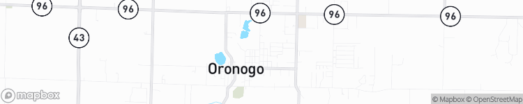 Oronogo - map