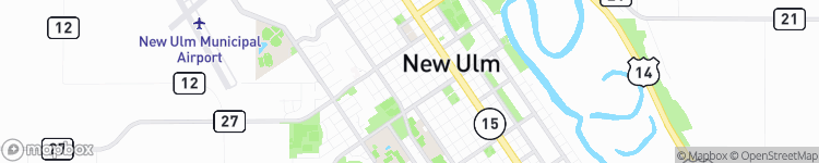 New Ulm - map