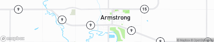 Armstrong - map