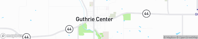 Guthrie Center - map