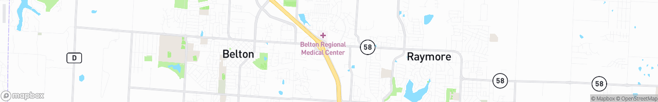 Quality Inn Belton - Kansas City South - map