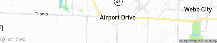 Airport Drive - map
