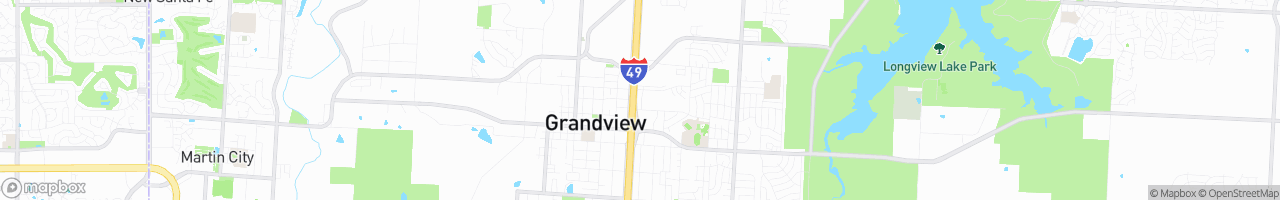 Holiday Inn Express & Suites Kansas City-Grandview - map