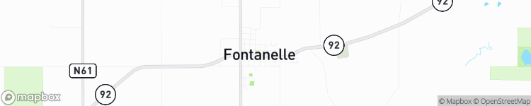 Fontanelle - map