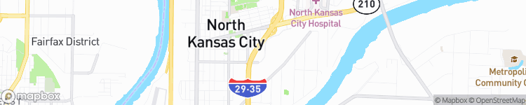 North Kansas City - map