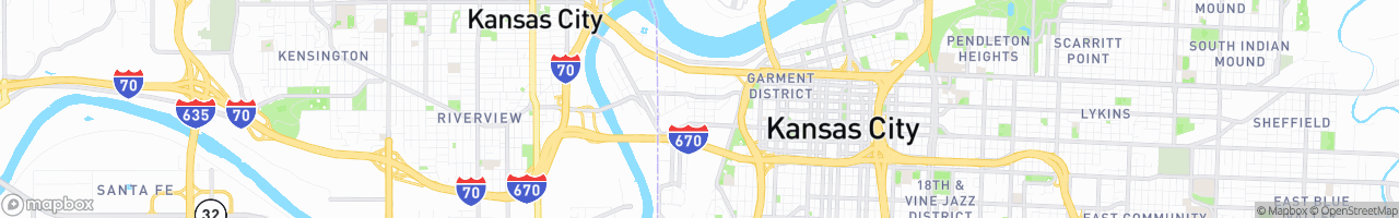 Kansas City - map
