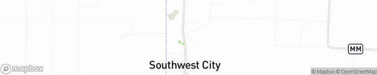 South West City - map