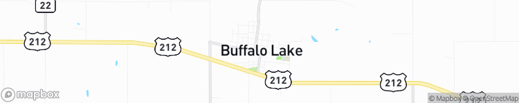 Buffalo Lake - map